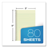 Oxford® One-Subject Notebook, Narrow Rule, Gray Cover, (80) 8 x 5 Sheets (OXF25401R) Each
