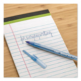BIC® Round Stic Xtra Life Ballpoint Pen, Stick, Medium 1 mm, Blue Ink, Translucent Blue Barrel, 12/Box, 36 Boxes/Carton (BICGSM11BECT) Each