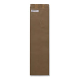 Ross & Wallace Paper Products Grocery Paper Bags, Merchandise Size, 35# Basis Weight, 4.5 x 2.5 x 16, Brown, 500/Bundle (BAG20332500) 1 Bundle