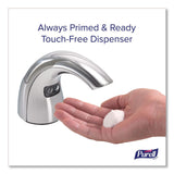 PURELL® CX10 Counter Mount Soap Dispenser with Metal Spout Fixture, 2,000 mL, 2.28 x 5.82 x 4.04, Chrome (GOJ894001) Each