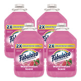 Fabuloso® Multi-Use Cleaner, Watermelon Scent, 128 oz Bottle, 4/Carton (CPC61051023CT) Case of 4