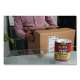 Flex Seal Products® Flex Super Wide Duct Tape, 4" Core, 39 mil Thick, 4.6" x 20 ft, Black, 6/Carton (FSGDTBLKR4620) Case of 6
