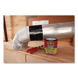 Flex Seal Products® Flex Super Wide Duct Tape, 4" Core, 39 mil Thick, 4.6" x 20 ft, Black, 6/Carton (FSGDTBLKR4620) Case of 6