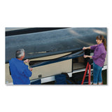 Flex Seal Products® Flex Super Wide Duct Tape, 4" Core, 39 mil Thick, 7.5" x 20 ft, Black, 3/Carton (FSGDTBLKR7520) Case of 3
