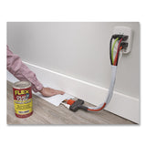 Flex Seal Products® Flex Super Wide Duct Tape, 4" Core, 39 mil Thick, 7.5" x 20 ft, White, 3/Carton (FSGDTWHTR7520) Case of 3