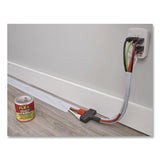 Flex Seal Products® Flex Super Wide Duct Tape, 4" Core, 39 mil Thick, 4.6" x 20 ft, White, 6/Carton (FSGDTWHTR4620) Case of 6