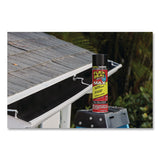 Flex Seal Products® Flex Seal Liquid Rubber Sealant Coating MAX Aerosol, 17 oz Aerosol Can, Dries Black, 4/Carton (FSGFSMAXBLK24) Case of 4