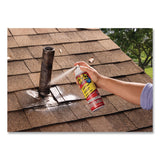 Flex Seal Products® Flex Seal Liquid Rubber Sealant Coating MAX Aerosol, 17 oz Aerosol Can, Dries Clear, 4/Carton (FSGFSMAXCLR24) Case of 4