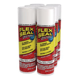 Flex Seal Products® Flex Seal Liquid Rubber Sealant Coating Aerosol, 14 oz Aerosol Can, Dries White, 6/Carton (FSGFSWHTR20) Case of 6
