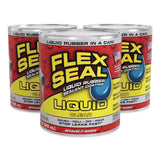 Flex Seal Products® Flex Seal Liquid Rubber Sealant Coating Liquid, 32 oz Can, Dries Clear, 6/Carton (FSGLFSCLRR32) Case of 6