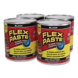 Flex Seal Products® Flex Paste Super Thick Rubberized Paste, 3 lb Can, Dries Black, 4/Carton (FSGPFSBLKR32) Case of 4