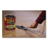 Flex Seal Products® Flex Paste Super Thick Rubberized Paste Max, 12 lb Can, Dries Black, 2/Carton (FSGPFSMAXBLK01) Case of 2