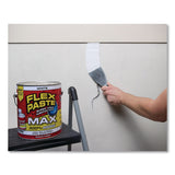 Flex Seal Products® Flex Paste Super Thick Rubberized Paste Max, 12 lb Can, Dries White, 2/Carton (FSGPFSMAXWHT01) Case of 2