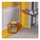 Flex Seal Products® Flex Tape Removable Rubberized Waterproof Flood Protection Tape, 7.5" x 20 ft, Yellow, 3/Carton (FSGRTSYELR0820) Case of 3