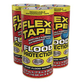 Flex Seal Products® Flex Tape Removable Rubberized Waterproof Flood Protection Tape, 7.5" x 20 ft, Yellow, 3/Carton (FSGRTSYELR0820) Case of 3