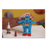 Flex Seal Products® Flex Super Glue, Precision Tip, Gel, 0.5 oz, Dries Clear, 8/Carton (FSGSGGELB15) Case of 8