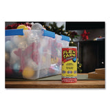 Flex Seal Products® Flex Tape Strong Rubberized Waterproof Tape, 4" Core, 39 mil Thick, 12" x 10 ft, Clear, 4/Carton (FSGTFSCLRR1210) Case of 4