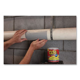 Flex Seal Products® Flex Tape Strong Rubberized Waterproof Tape, 4" Core, 39 mil Thick, 12" x 10 ft, Gray, 4/Carton (FSGTFSGRYR1210) Case of 4