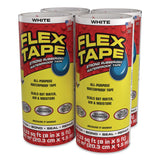 Flex Seal Products® Flex Tape Strong Rubberized Waterproof Tape, 4" Core, 39 mil Thick, 8" x 5 ft, White, 4/Carton (FSGTFSWHTR0805) Case of 4