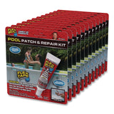Flex Seal Products® Pool Patch and Repair Kit, Flex Glue Mini Clear 0.6 oz Tube and (2) Flex Tape Mini Clear Patches 3" x 4", 12/Carton (FSGPOOLKITMINI) Case of 12