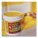 Flex Seal Products® Flex Seal Liquid Flood Protection, 2.5 gal Can, Dries Yellow (FSGRLSYELR02) Each