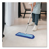Gritt Commercial All-In-One 24" Microfiber Dust Mop Set With 72" Telescopic Handle, 24" x 5", Blue, Microfiber Head, 72" Silver Handle, 4 Kits (GCEGRI17424T4PK) 1 KT