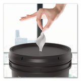 Gritt Commercial Surface Care Wipes, 1-Ply, 6 x 8, Fresh Scent, White, 800/Bucket, 4 Buckets/Carton (GCEGRI5RW1BCS) Case of 4