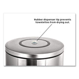 Gritt Commercial Stainless Steel Tabletop Wipes Dispenser, 10 x 10 x 11.75, Brushed Stainless Steel (GCEGRI510T) Each