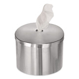 Gritt Commercial Stainless Steel Wall Mount Wet Wipe Dispenser, 11" x 11" x 10", Brushed Stainless Steel (GCEGRI510W) Each