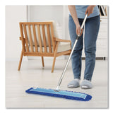 Gritt Commercial Microfiber Looped Dust Mop Pad Head, 48 x 5, Blue, 6/Pack (GCEGRI182486PK) Case of 6