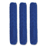 Gritt Commercial Microfiber Looped Dust Mop Pad Head, 60 x 5, Blue, 3/Pack (GCEGRI182603PK) Each