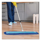 Gritt Commercial Microfiber Looped Dust Mop Pad Head, 60 x 5, Blue, 6/Pack (GCEGRI182606PK) Case of 6