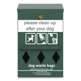 Furloo Wall-Mount Pet Waste Roll Bag Dispenser (GCEFLO13RDG) Each