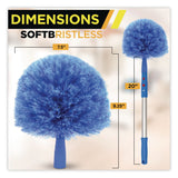 Gritt Commercial Cobweb/Corner Duster Brush with 20" Pole, 3/Kit (GCEGRI1083PK) Each