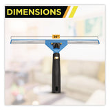 Gritt Commercial Swivel Window Squeegee with Quick Release, 14" Wide Blade, 2/Pack (GCEGRI1292PK) Each