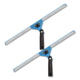 Gritt Commercial Swivel Window Squeegee with Quick Release, 18" Wide Blade, 2/Pack (GCEGRI129182PK) Each