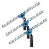 Gritt Commercial Swivel Window Squeegee with Quick Release, 18" Wide Blade, 3/Pack (GCEGRI129183PK) Each