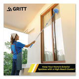 Gritt Commercial Cobweb/Corner Duster Brush with Telescopic Pole, 3 ft to 6 ft Handle, 2/Kit (GCEGRI1026F2PK) Each