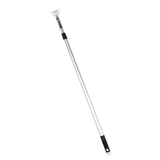 Gritt Commercial 72" Aluminum Telescopic Dust Mop Handle, 1" dia x 42" to 72", Silver (GCEGRI181) Each