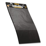 Furloo Pet Waste Station Header Heavy-Duty Leak-Resistant Dog Waste Refill Bags, Open-Face, 8.5" x 13.4", Black, 1000 Bags/Carton (GCEFLO2110) Case of 1000