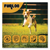 Furloo Pet Waste Station Header Heavy-Duty Leak-Resistant Dog Waste Refill Bags, Open-Face, 8.5" x 13.4", Black, 1000 Bags/Carton (GCEFLO2110) Case of 1000