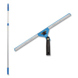 Gritt Commercial Pro Window Washing Kit with Swivel Squeegee and 6 ft Telescopic Pole, 18" Wide Blade (GCEGRI1306F18) Each