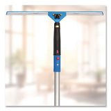 Gritt Commercial Pro Window Washing Kit with Swivel Window Squeegee and 20" Pole, 18" Wide Blade (GCEGRI13118) Each