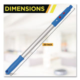Gritt Commercial Pro Window Washing Kit with Swivel Window Squeegee and 20" Pole, 18" Wide Blade (GCEGRI13118) Each