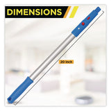Gritt Commercial Pro Window Washing Kit with Swivel Window Squeegee and 20" Pole, 18" Wide Blade, 3/Kit (GCEGRI131183PK) Each