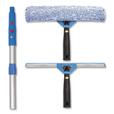 Gritt Commercial Pro Window Washing Kit with Squeegee, Washer and 6 ft Telescopic Pole, 14" Wide, 3/Kit (GCEGRI1376F143P) Each