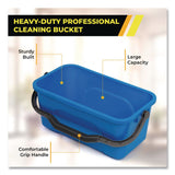 Gritt Commercial Pro Window Washing Kit with 14" Wide Blade Squeegee, Washer, 6 ft Telescopic Pole and 3 gal Heavy-Duty Bucket (GCEGRI137B6F14) Each