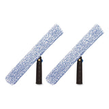 Gritt Commercial Heavy-Duty Swivel Window Washer, 18" Wide Blade, 2/Pack (GCEGRI133182PK) Each