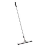 Gritt Commercial Double Neoprene Foam Floor Squeegee with 72" Aluminum Telescopic Handle, 18" Wide Blade, 4/Kit (GCEGRI148T4PK) Each