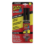 Flex Seal Products® Flex Epoxy Extreme Liquid, Two-Part Syringe, 0.8 oz, Dries Black, 8/Carton (FSGEFSBLKR25) Case of 8